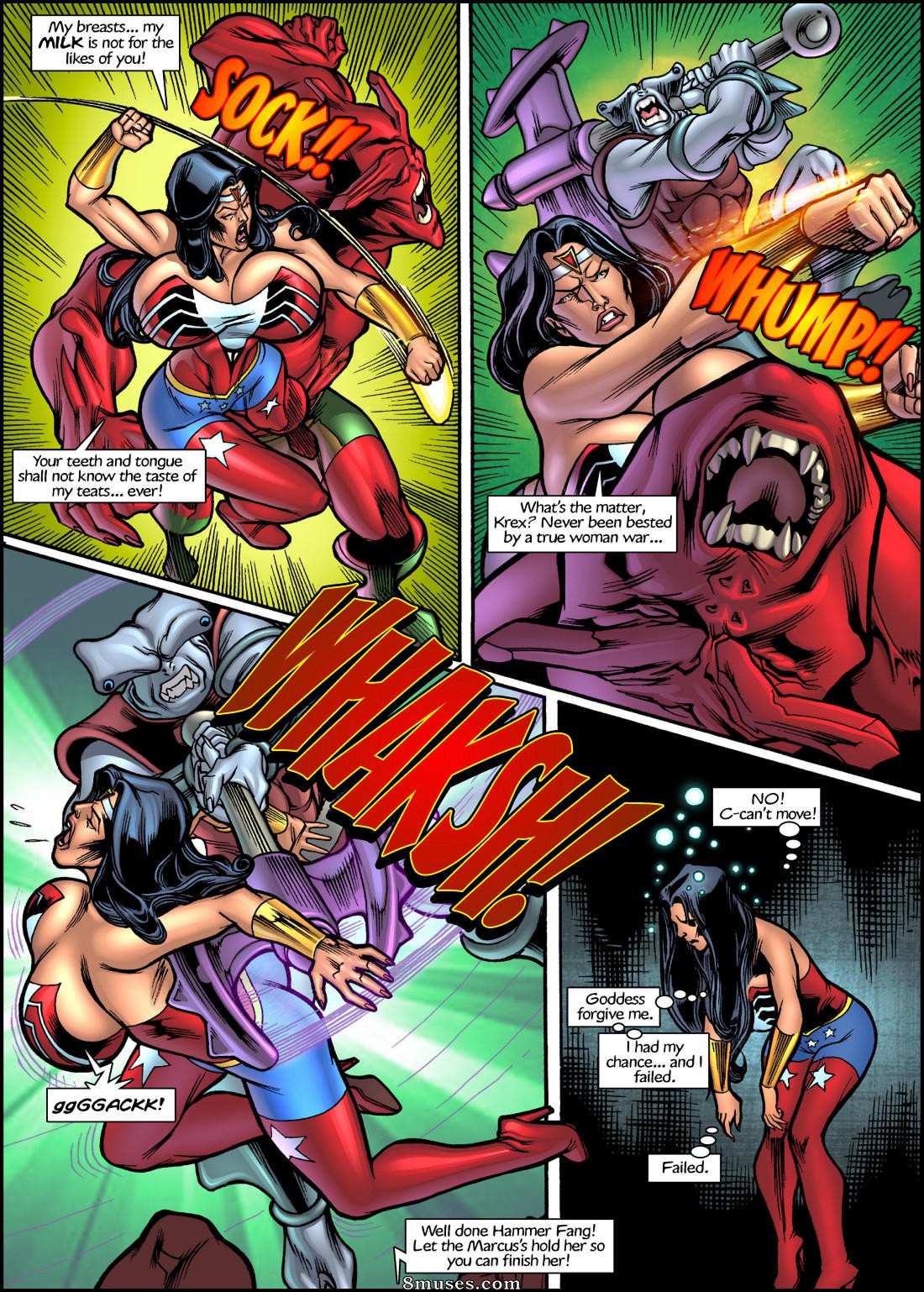 SuperHeroineComixxx - Freedom Stars-Cattle call 1-2 - Page 31