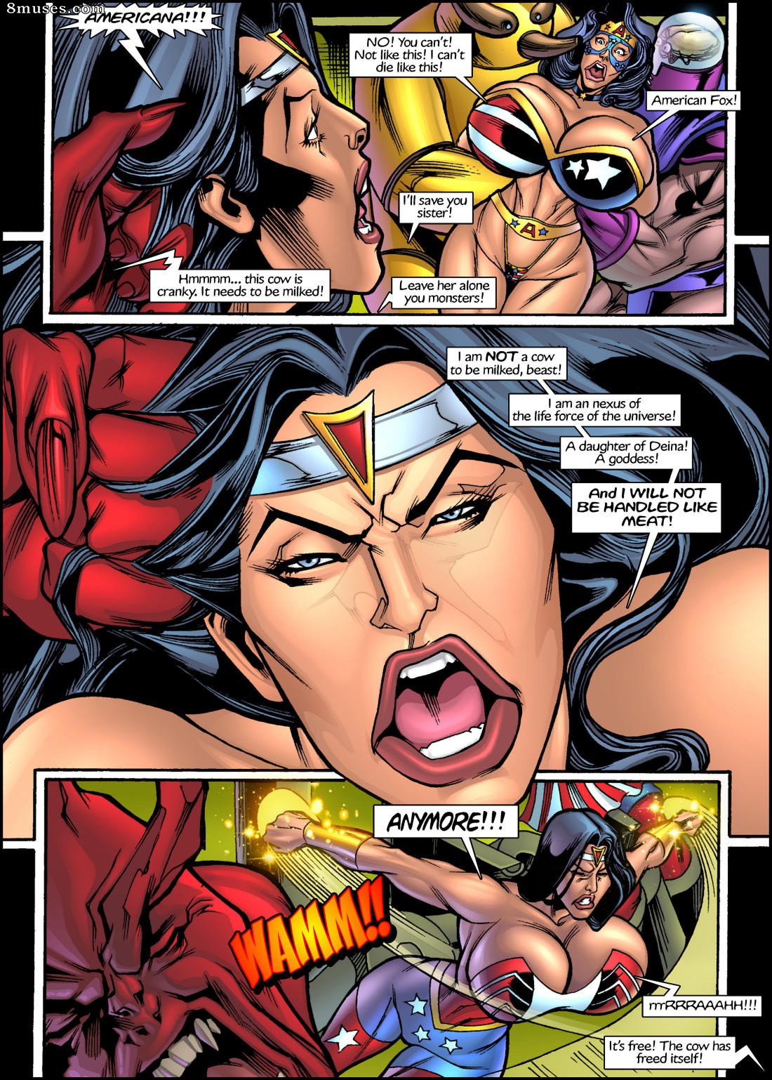 SuperHeroineComixxx - Freedom Stars-Cattle call 1-2 - Page 30