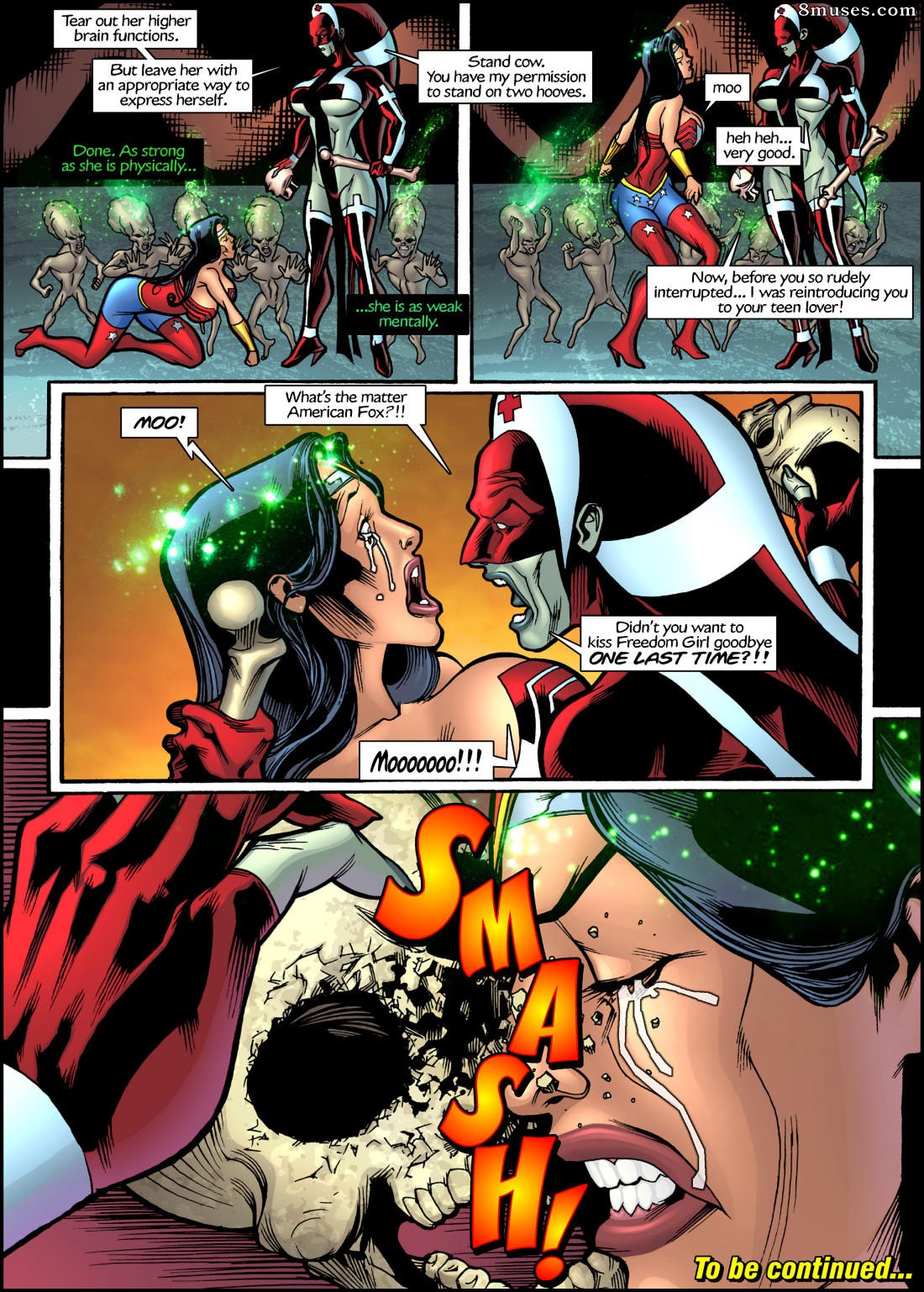 SuperHeroineComixxx - Freedom Stars-Cattle call 1-2 - Page 42