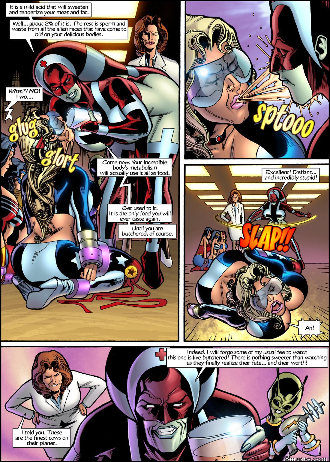 SuperHeroineComixxx - Freedom Stars-Cattle call 1-2 - Page 18