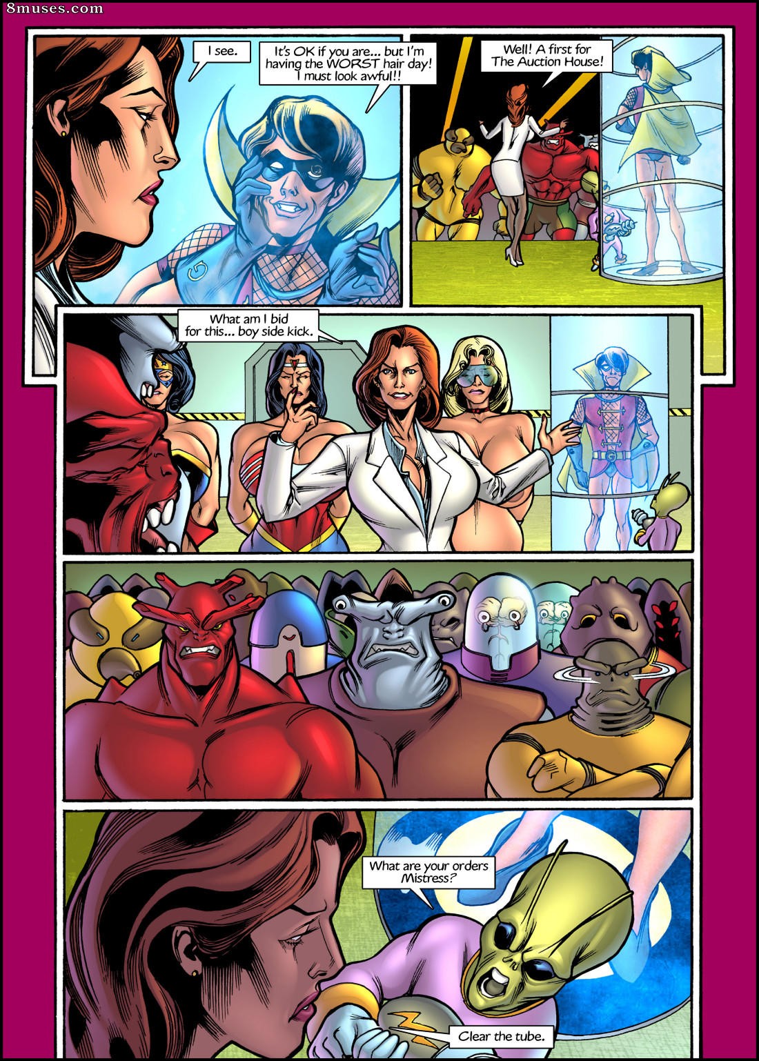 SuperHeroineComixxx - Freedom Stars-Cattle call 1-2 - Page 49