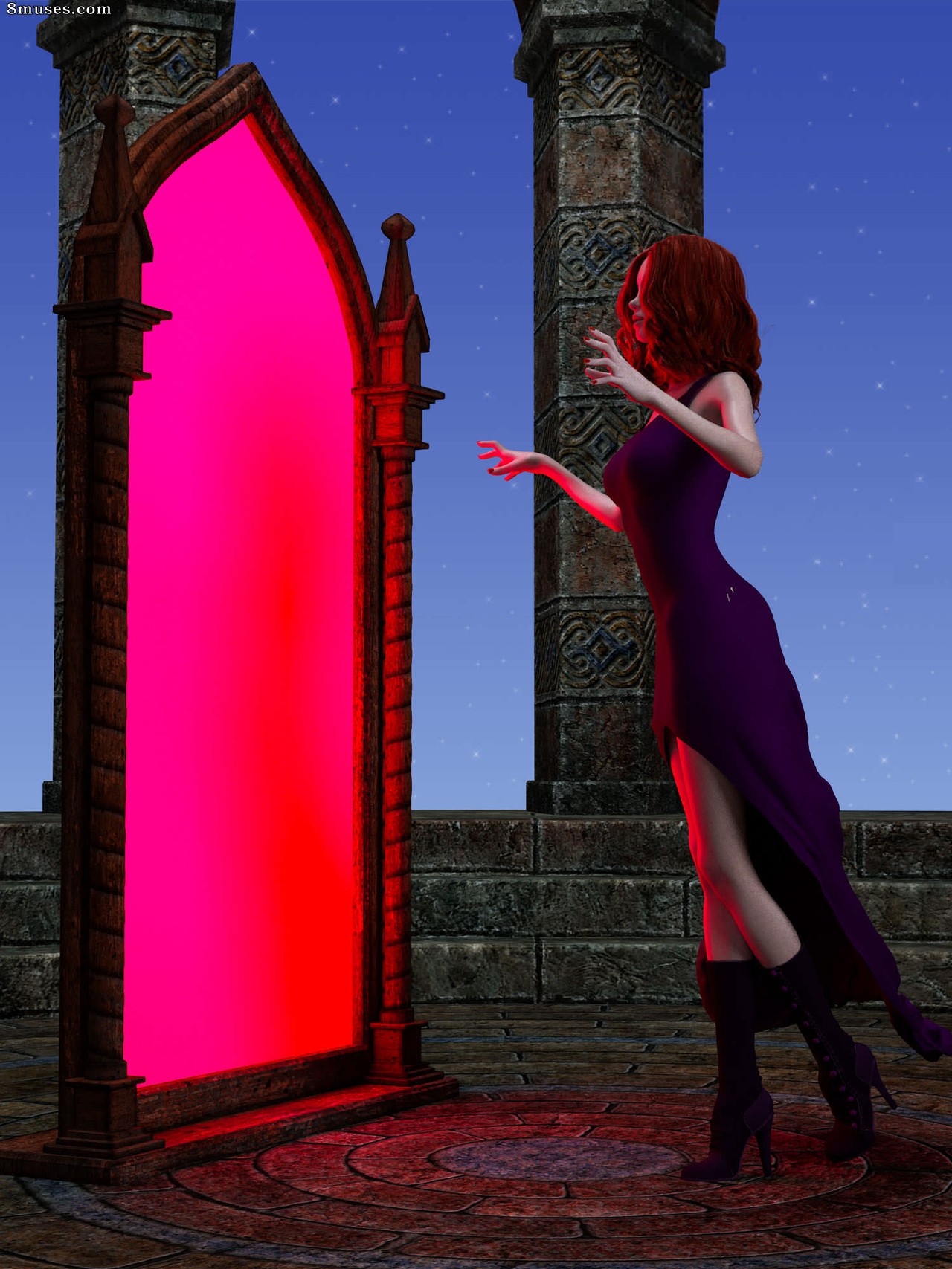 Hibbli3D - Cavaleira Elayne - Fantasia - Página 11