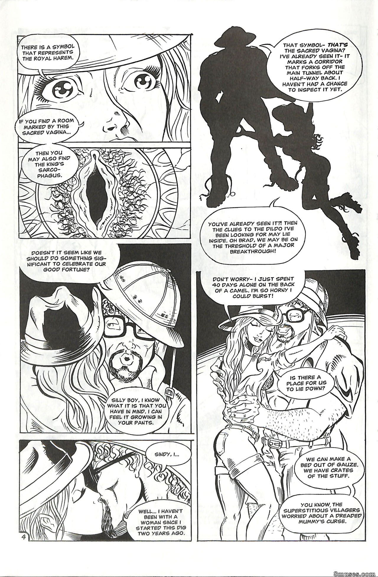 Sindy-Anna Moans - Quest For the Golden Dildo - Issue 2 - Page 7