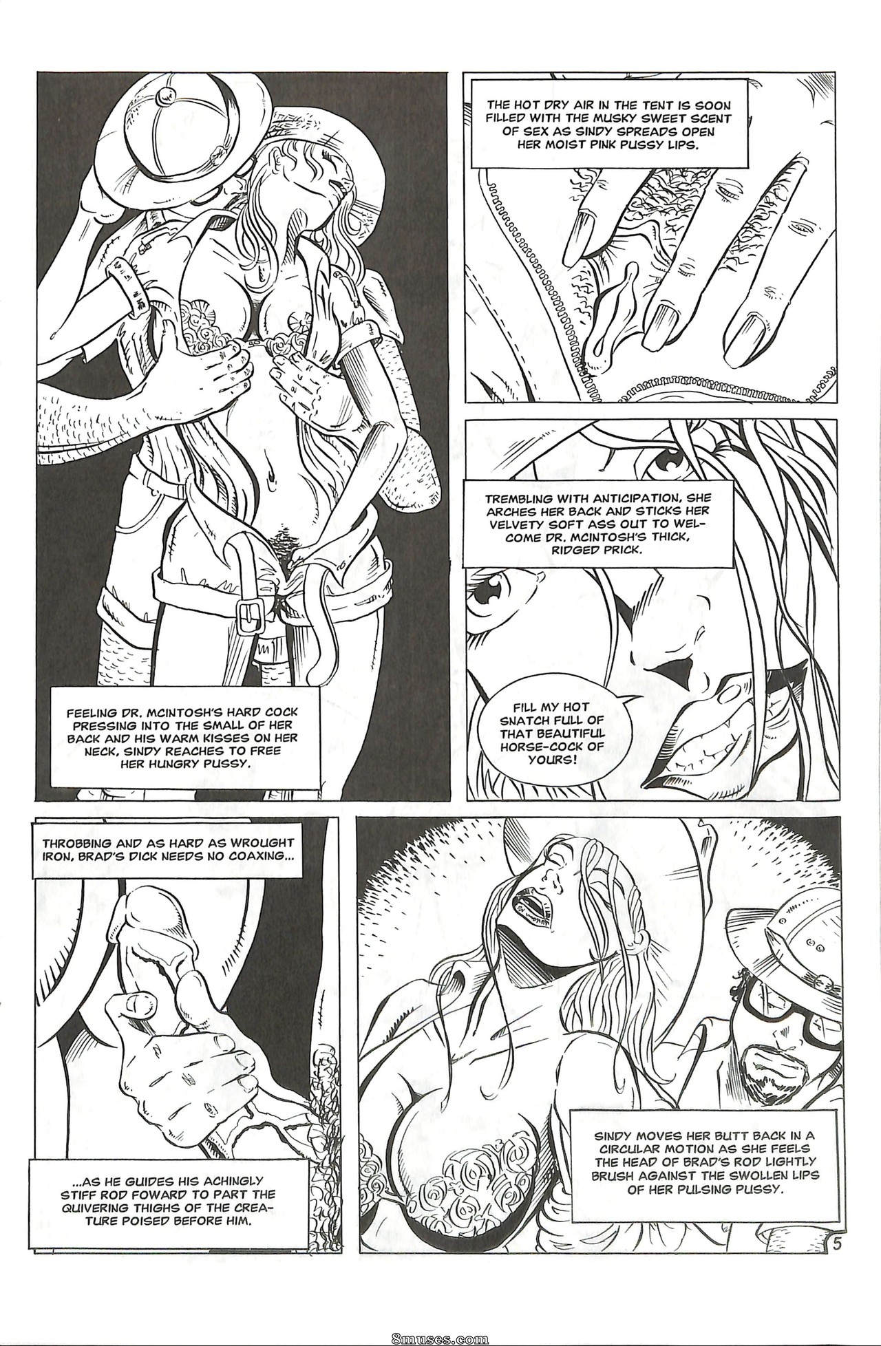 Sindy-Anna Moans - Quest For the Golden Dildo - Issue 2 - Page 8