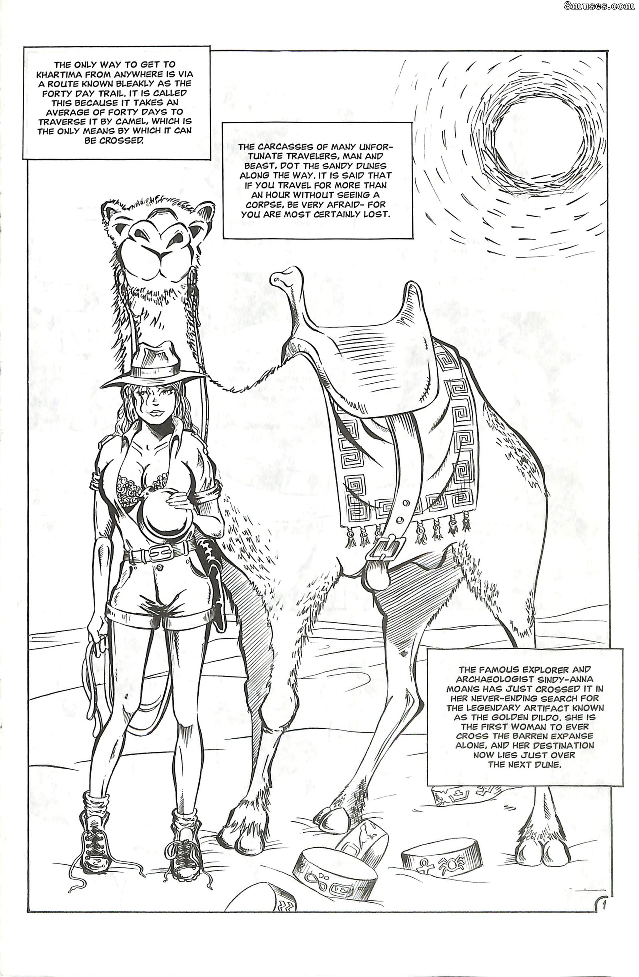 Sindy-Anna Moans - Quest For the Golden Dildo - Issue 2 - Page 4