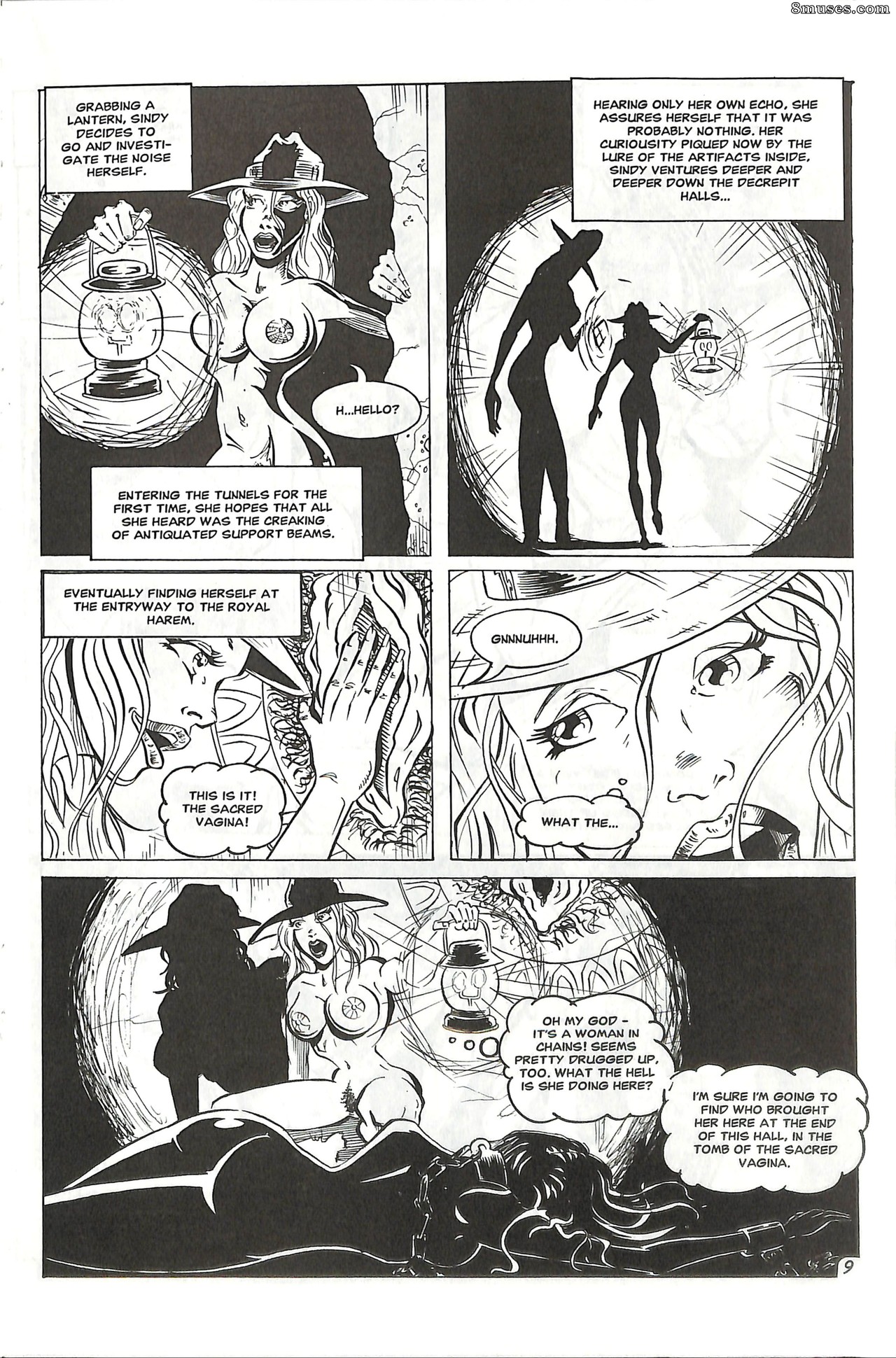 Sindy-Anna Moans - Quest For the Golden Dildo - Issue 2 - Page 12