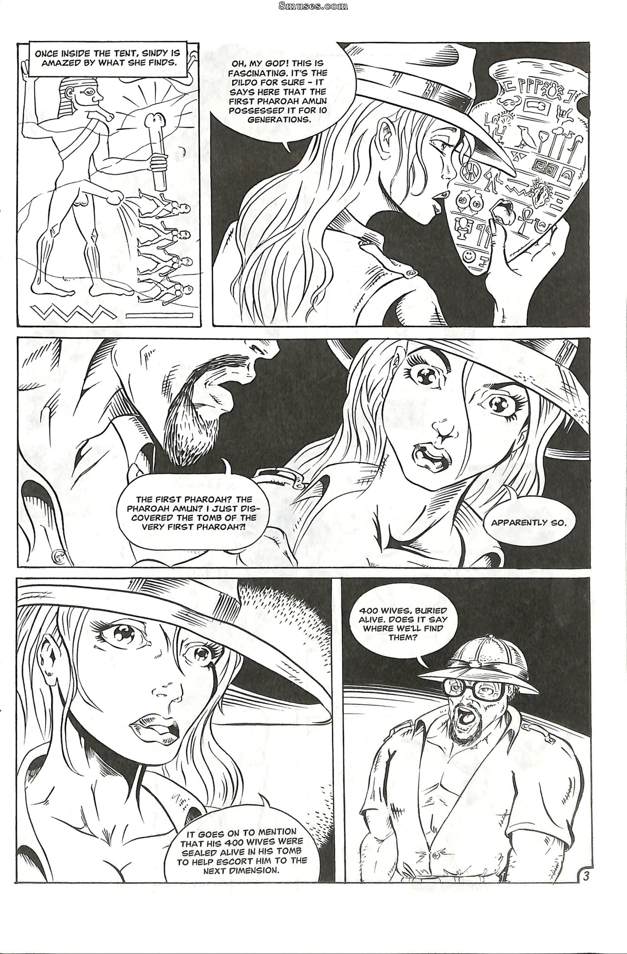Sindy-Anna Moans - Quest For the Golden Dildo - Issue 2 - Page 6