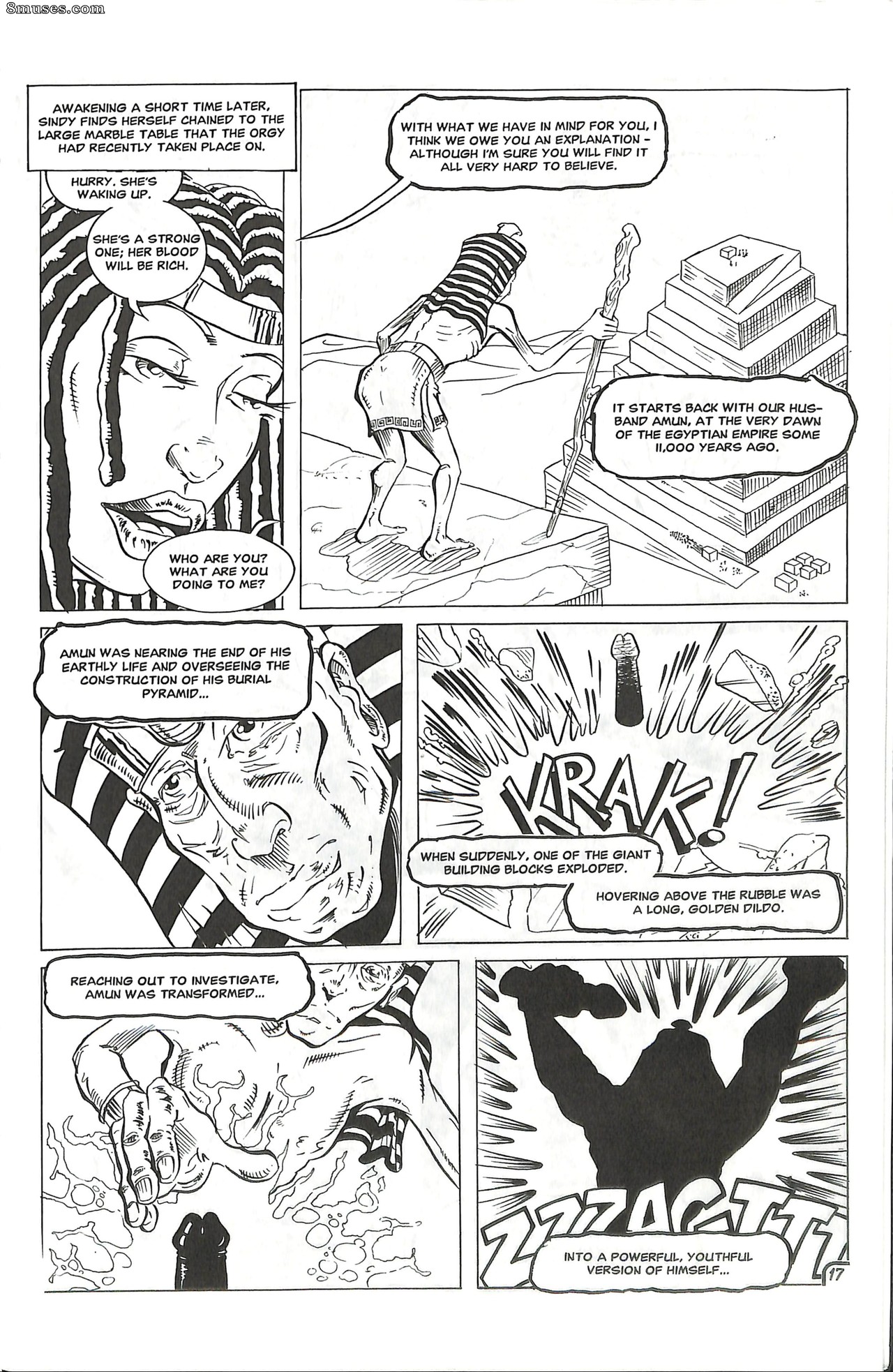 Sindy-Anna Moans - Quest For the Golden Dildo - Issue 2 - Page 19