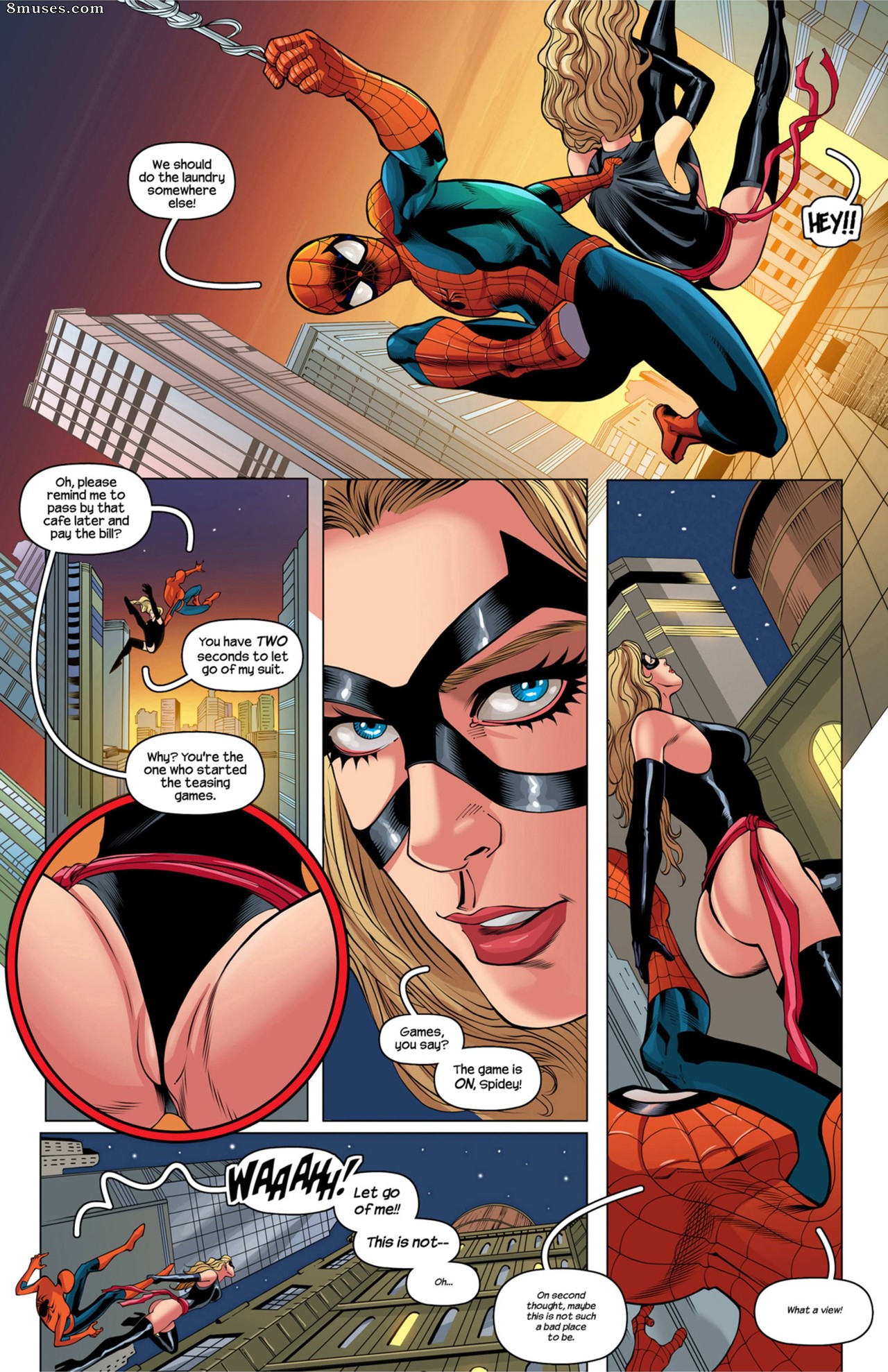 Tracy Scops Comics - Homem-Aranha e Ms. Marvel - Página 4