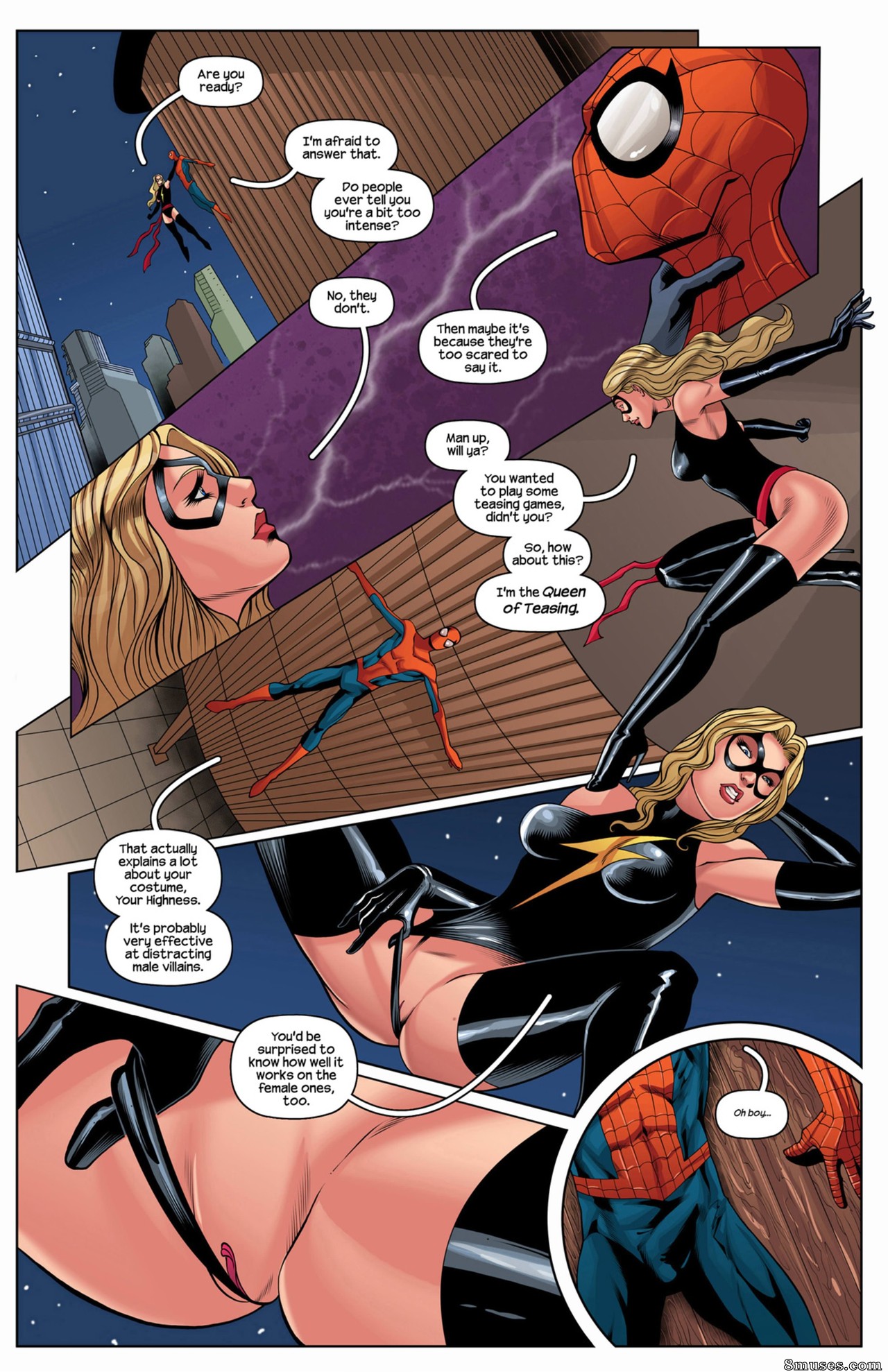 Tracy Scops Comics - Spiderman & Ms. Marvel - Page 5