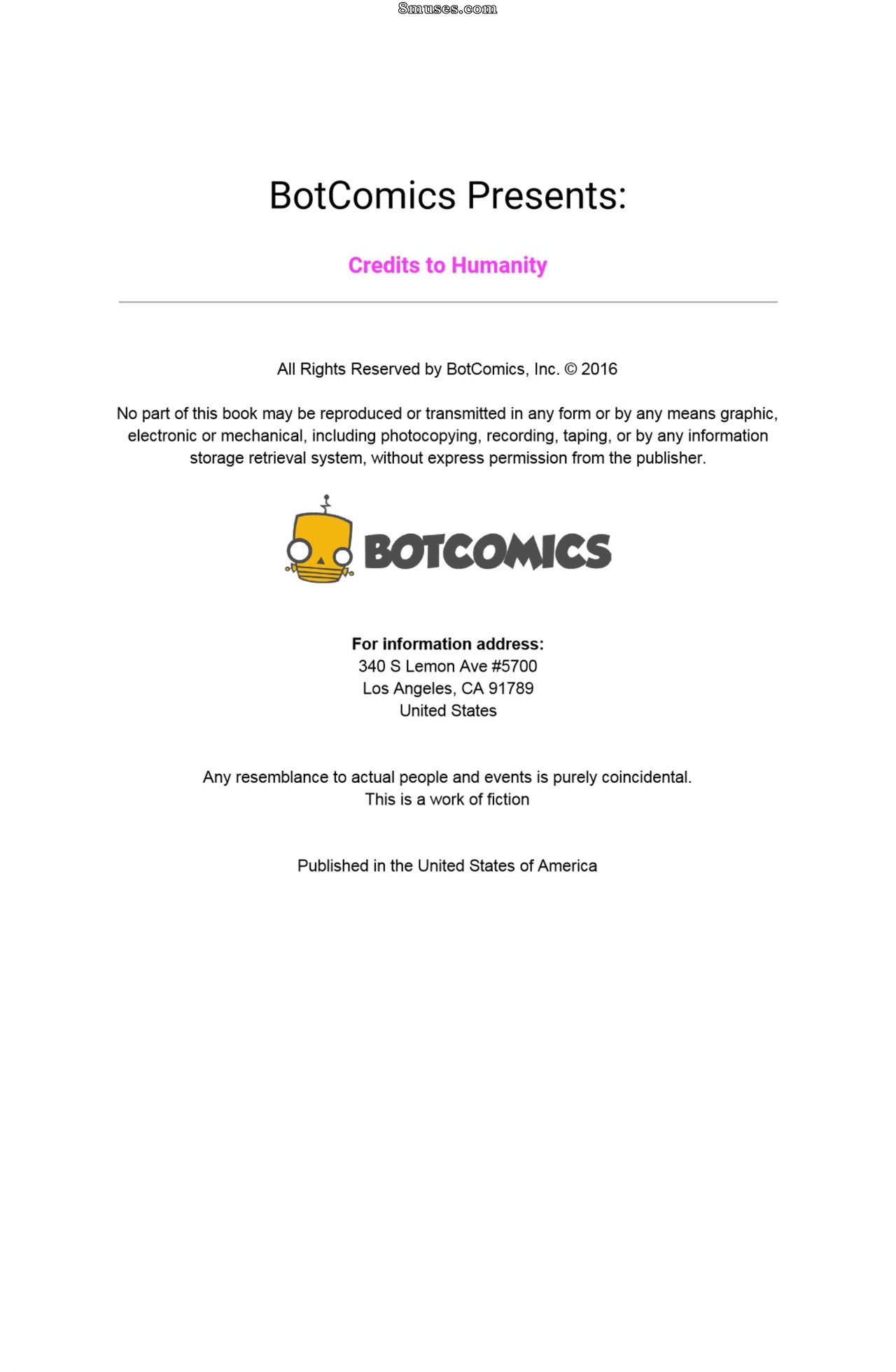 Credits to Humanity - Issue 1 - Page 2