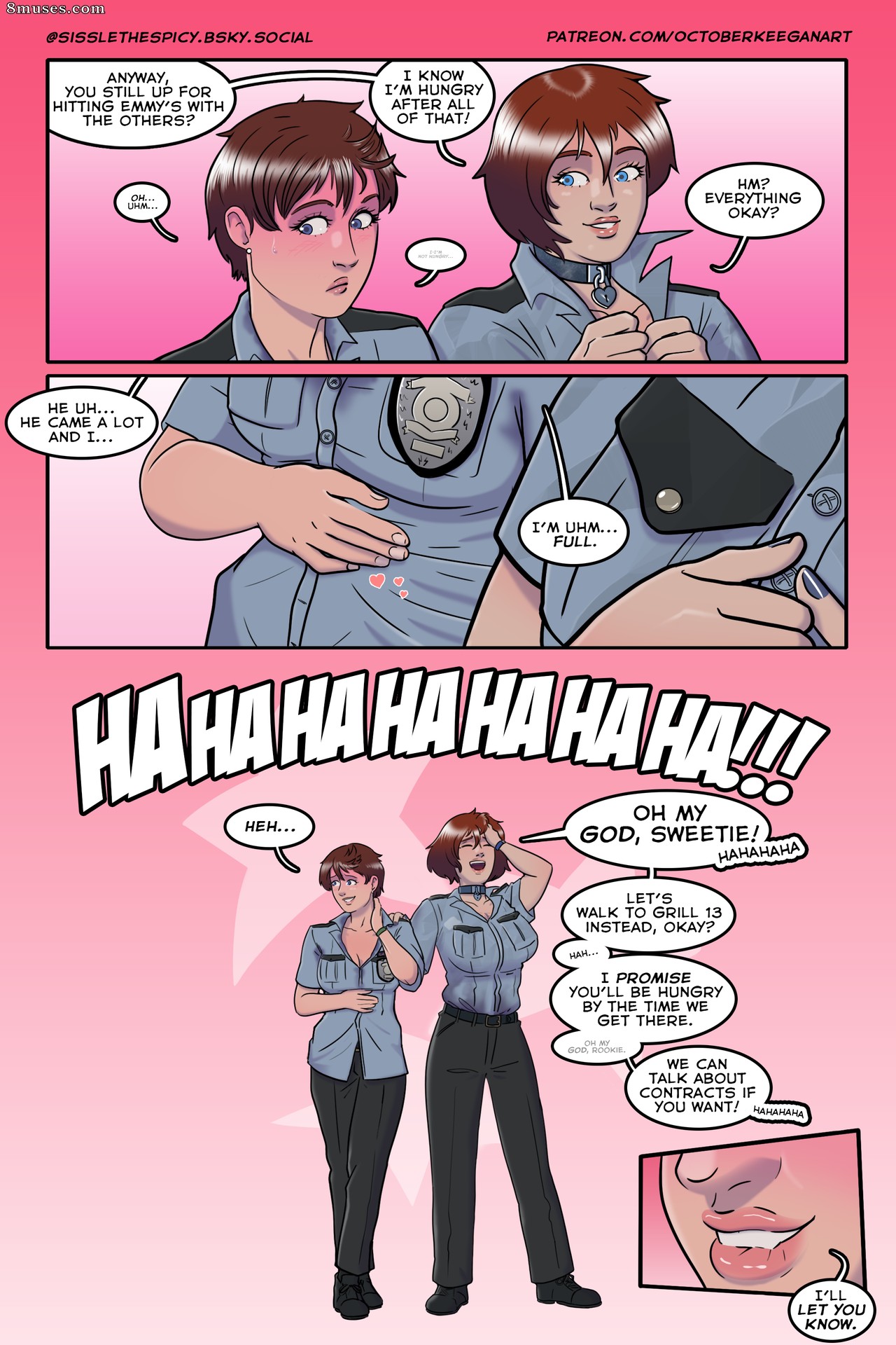 October Keegan - S.T.A.R.S. Office Party - Page 18