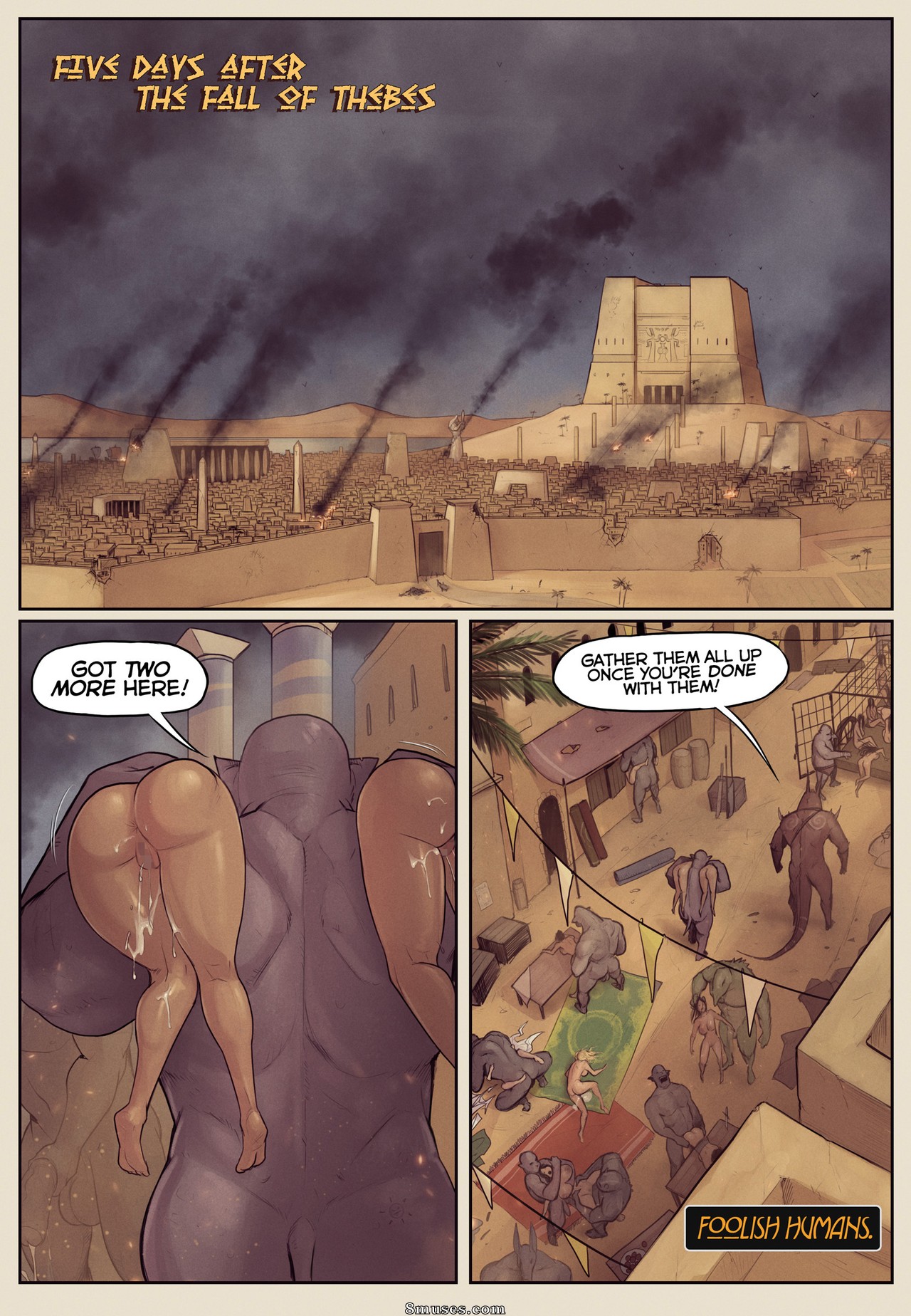 In the Shadow of Anubis - Issue 3 - Chapter 1 - Page 6