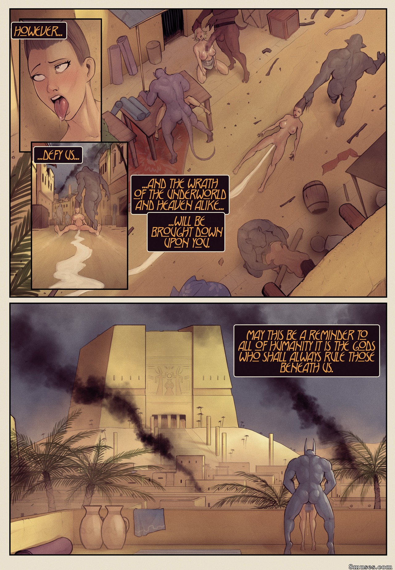 In the Shadow of Anubis - Issue 3 - Chapter 1 - Page 9