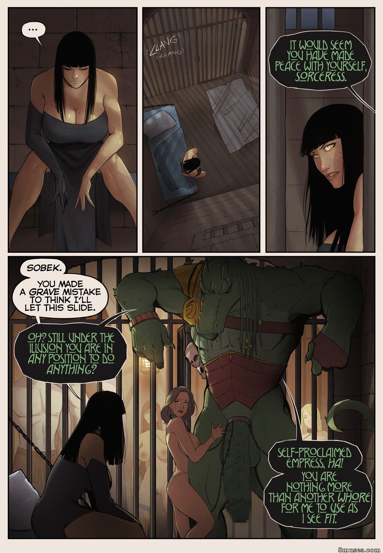 In the Shadow of Anubis - Issue 3 - Chapter 1 - Page 12