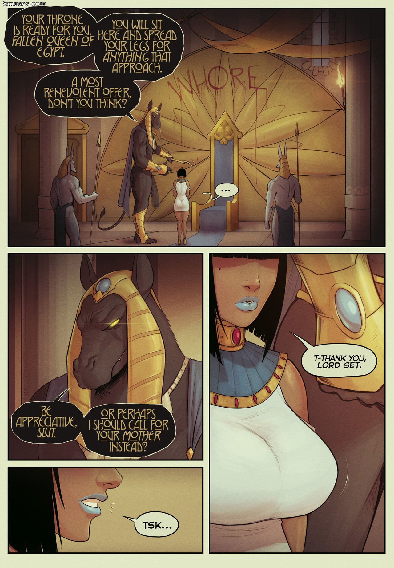 In the Shadow of Anubis - Issue 3 - Chapter 1 - Page 10