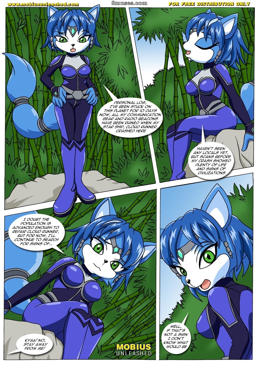 PalComix Comics - Foxxes - Page 2