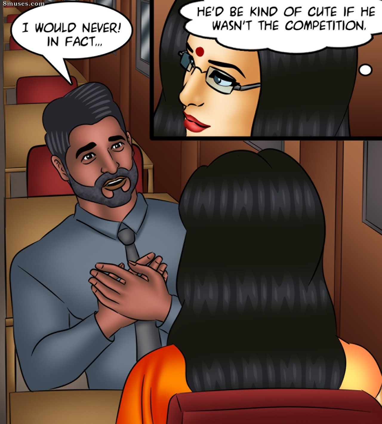 Kirtu.com Comics - Savita Bhabhi - Épisode 131 - Connaître son ennemi - Page 50