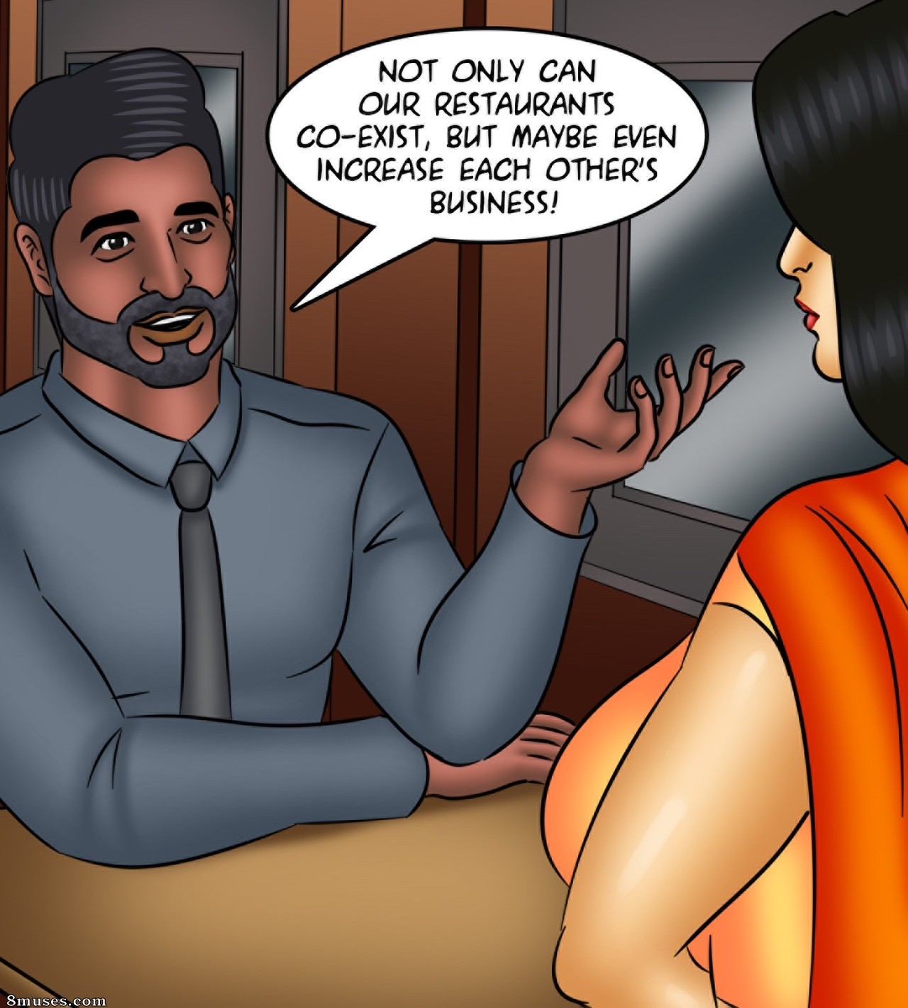 Kirtu.com Comics - Savita Bhabhi - Épisode 131 - Connaître son ennemi - Page 51