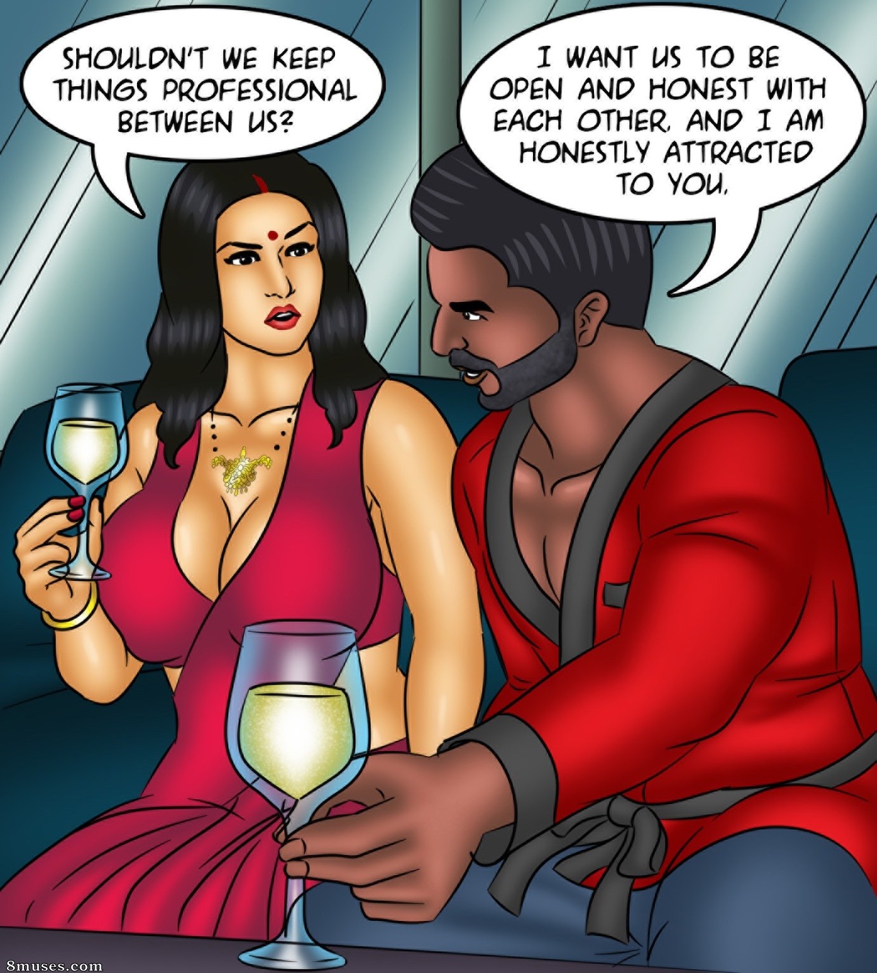 Kirtu.com Comics - Savita Bhabhi - Episódio 131 - Conheça seu inimigo - Página 99