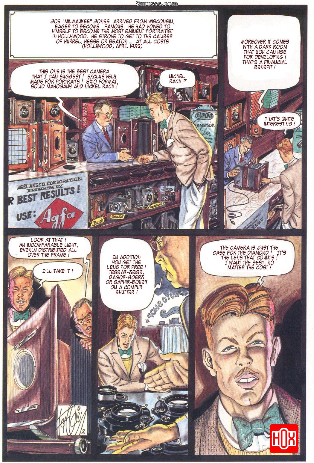 Ferocius Comics - Eurygraphe - Page 4