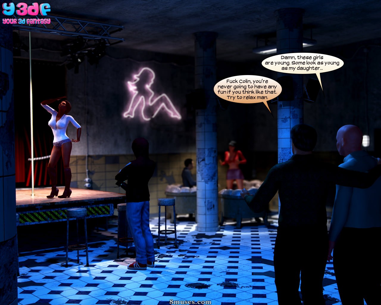 Y3DF - Your3DFantasy.com Comics - Disfarçado - Página 12