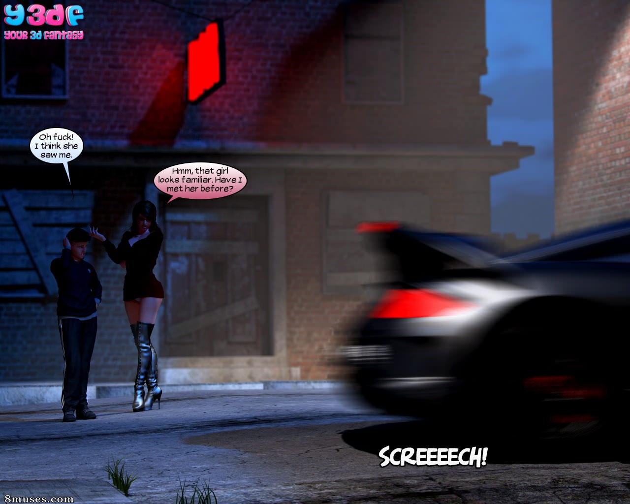 Y3DF - Your3DFantasy.com Comics - Undercover - Page 38