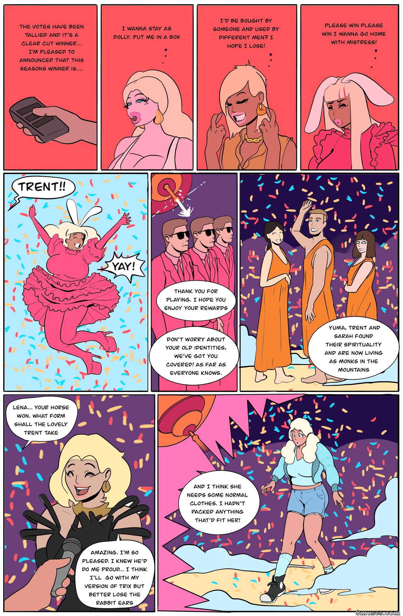 ManaOmega Comics - Show de jogos Gyaru - Página 24