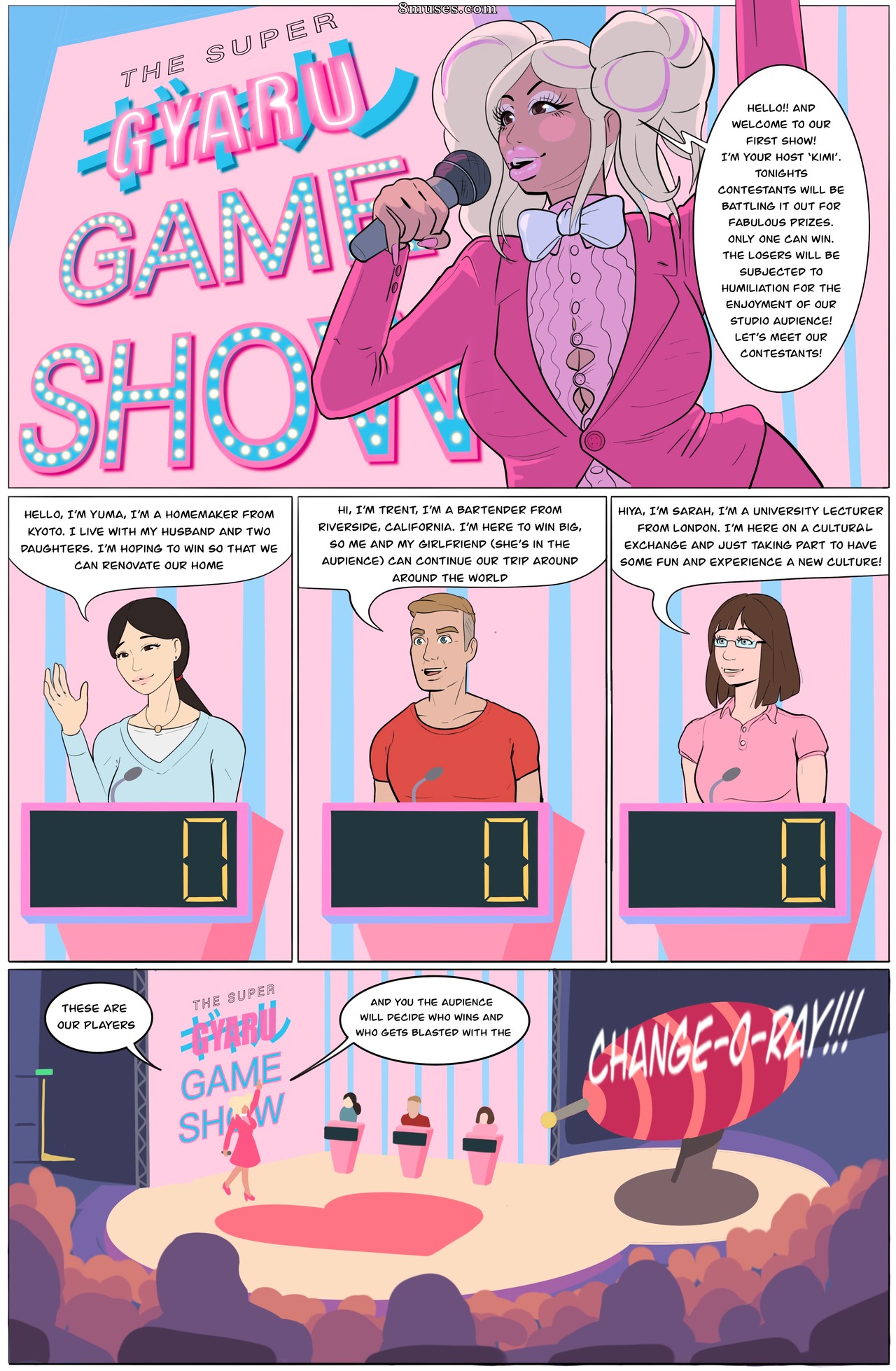 ManaOmega Comics - Show de jogos Gyaru - Página 2