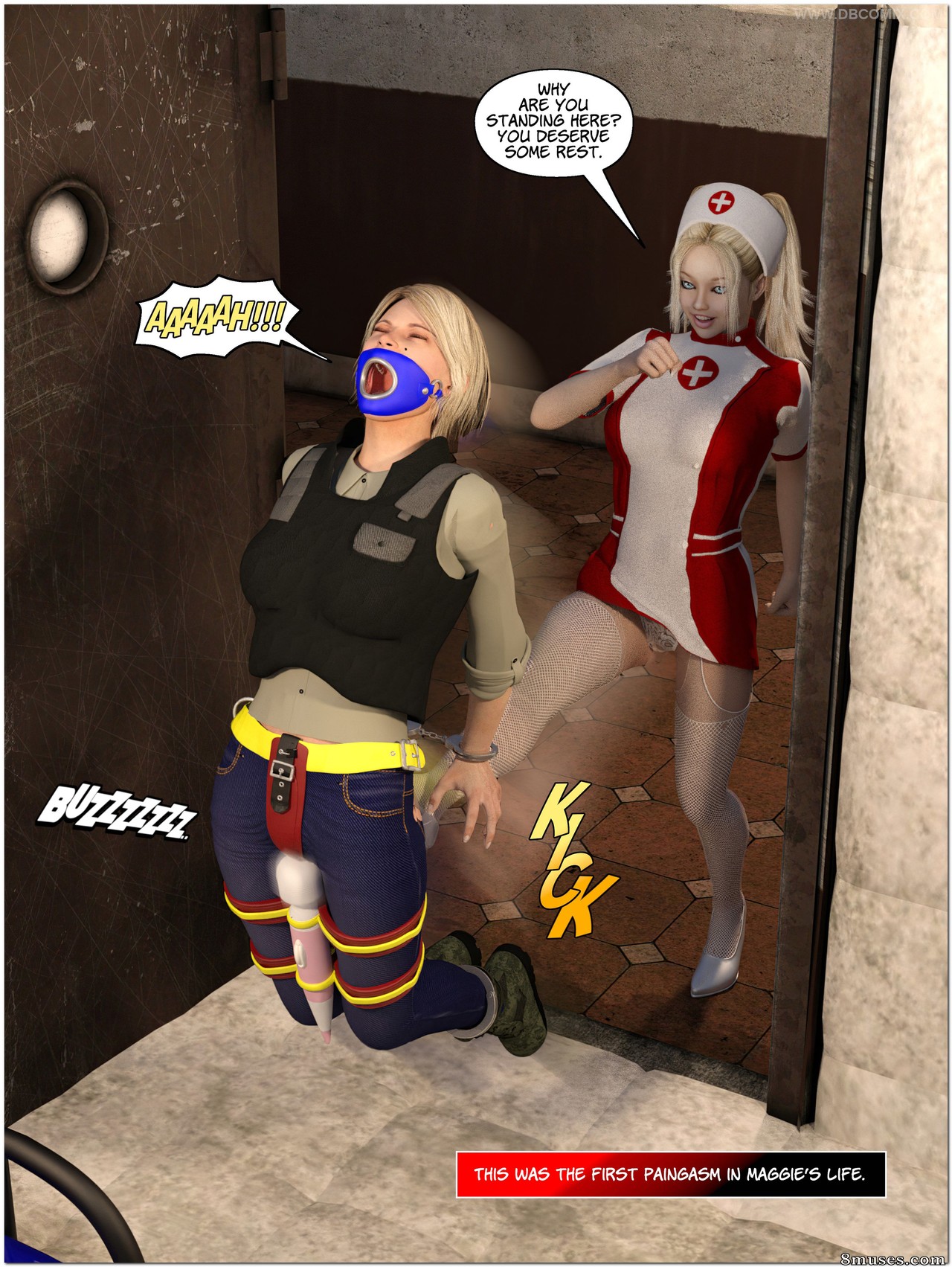 New Arkham For Superheroines - Issue 10 - Facing Justice - Page 8