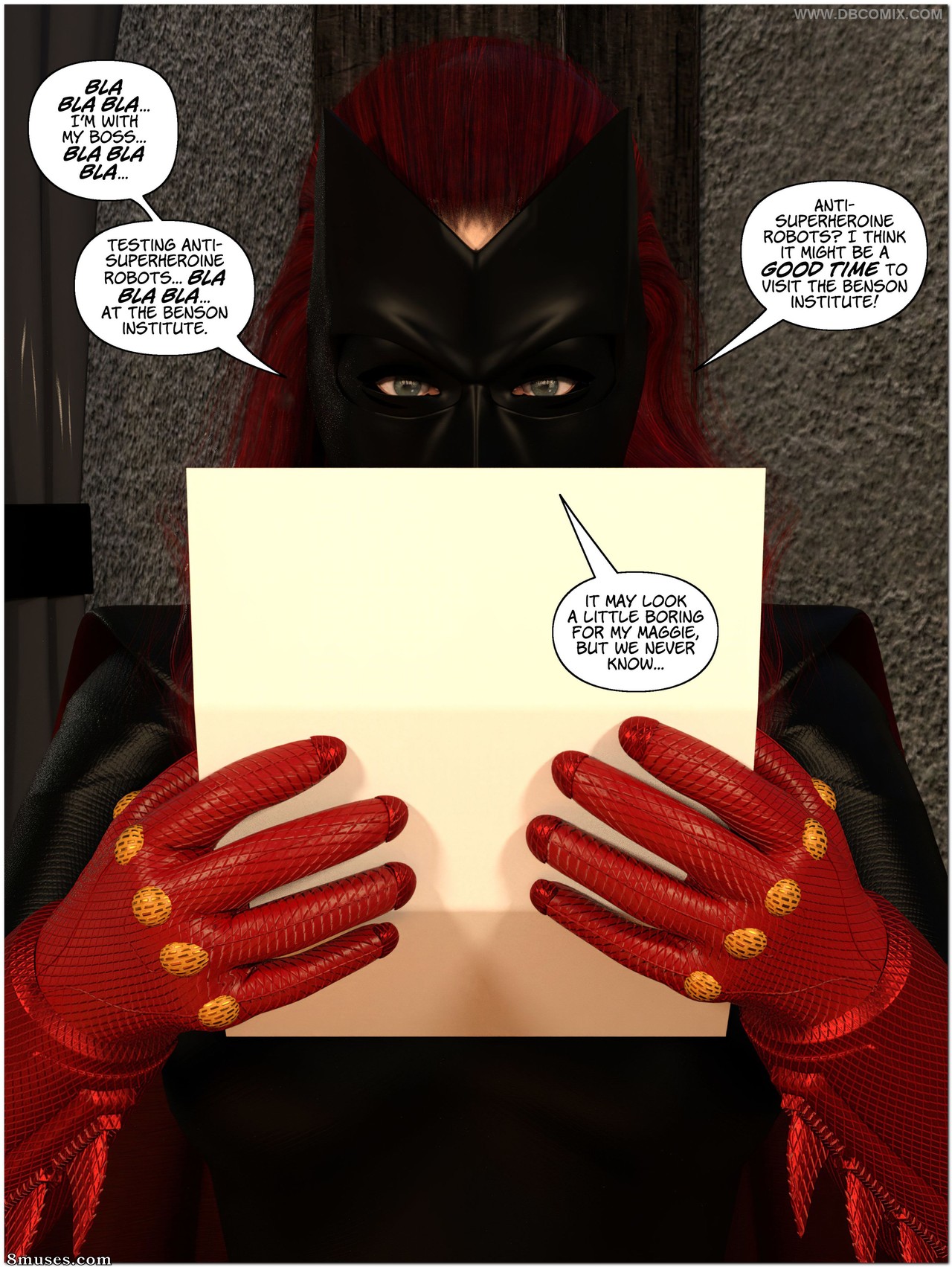 New Arkham For Superheroines - Issue 10 - Facing Justice - Page 15