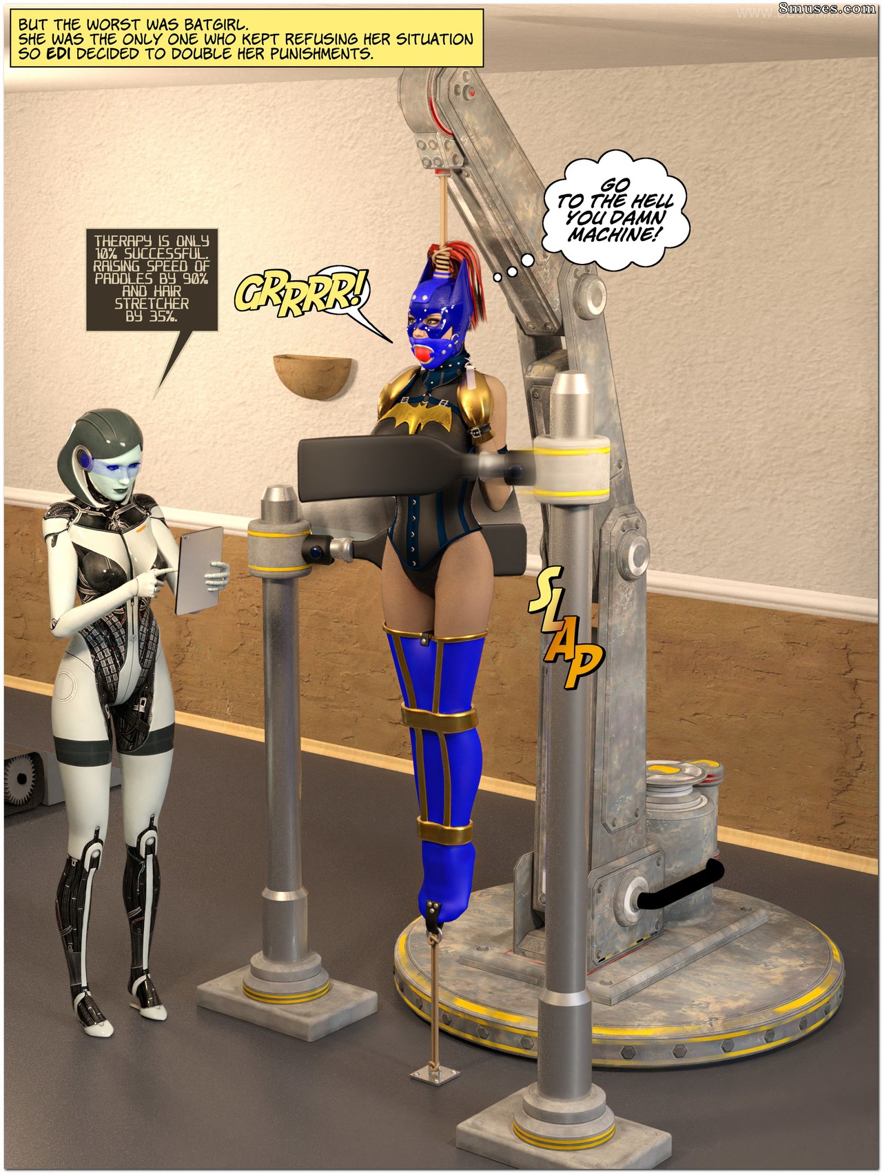 New Arkham For Superheroines - Issue 10 - Facing Justice - Page 62