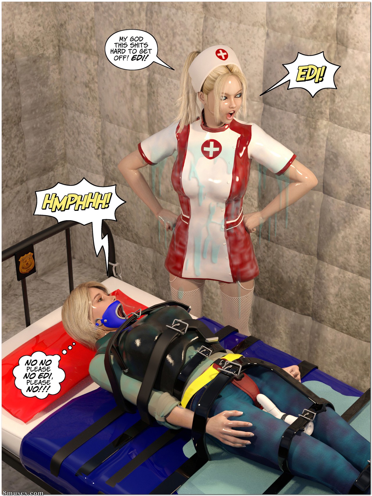 New Arkham For Superheroines - Issue 10 - Facing Justice - Page 38