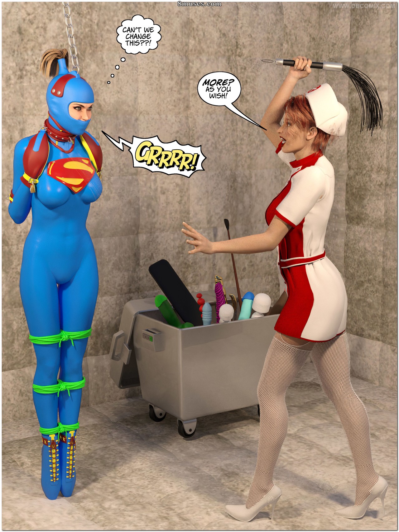 New Arkham For Superheroines - Issue 10 - Facing Justice - Page 3