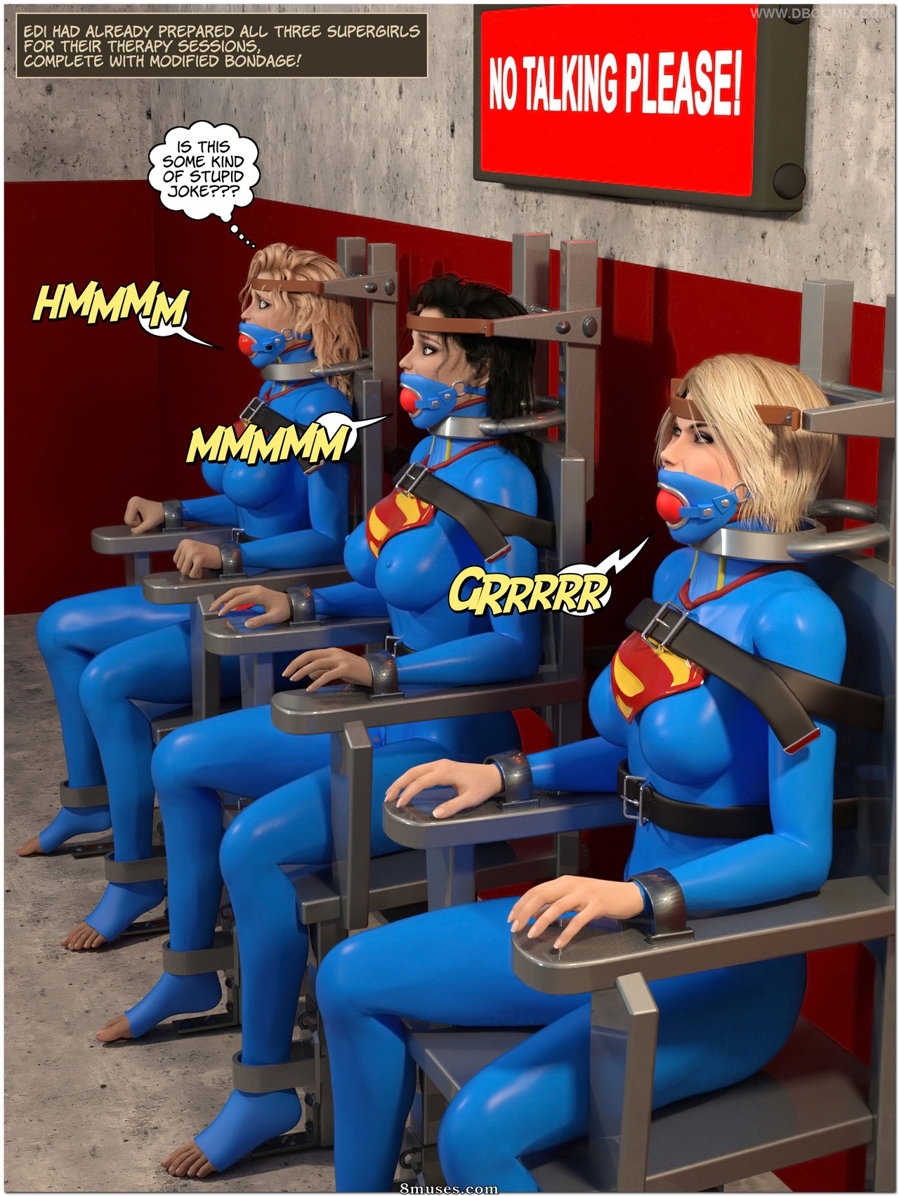New Arkham For Superheroines - Issue 10 - Facing Justice - Page 77