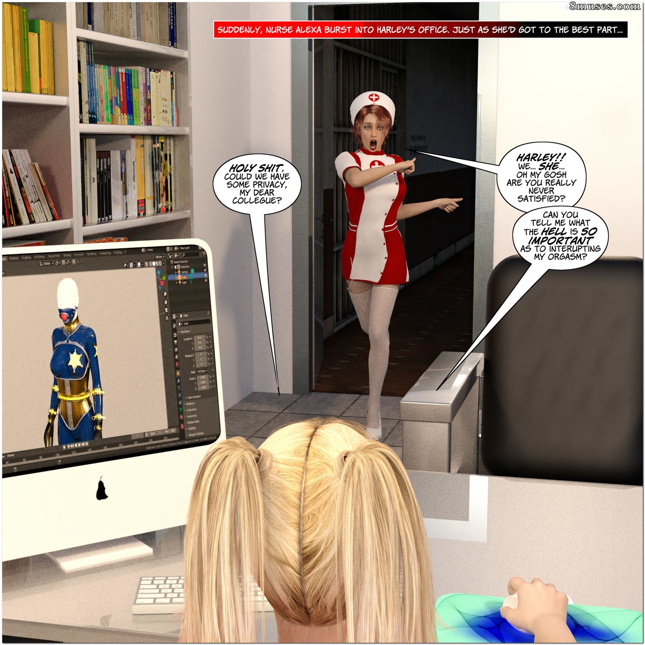 New Arkham For Superheroines - Issue 10 - Facing Justice - Page 69