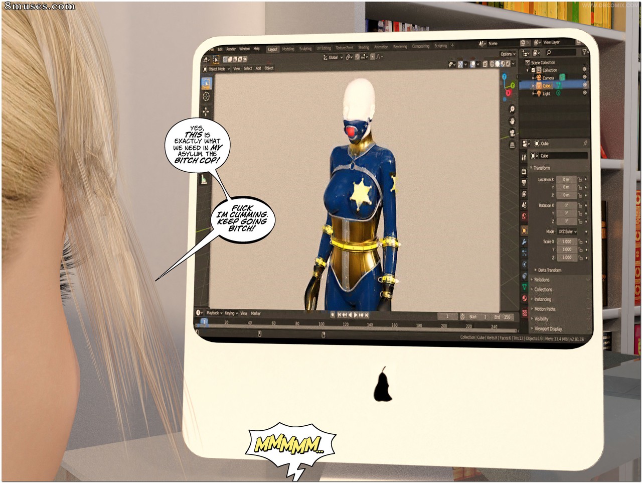 New Arkham For Superheroines - Issue 10 - Facing Justice - Page 68