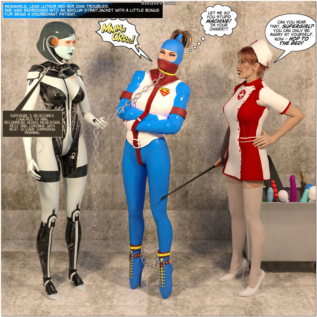 New Arkham For Superheroines - Issue 10 - Facing Justice - Page 20