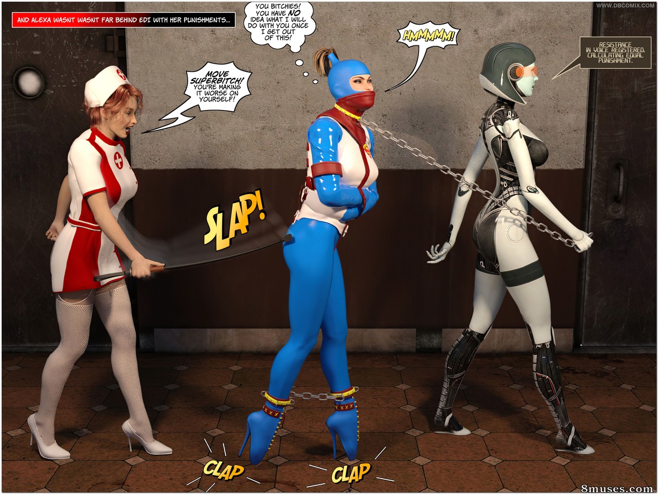 New Arkham For Superheroines - Issue 10 - Facing Justice - Page 22