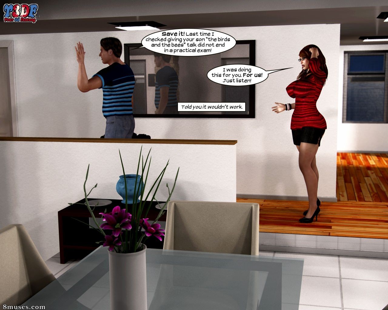 Y3DF - Your3DFantasy.com Comics - वर्कआउट - पेज 4