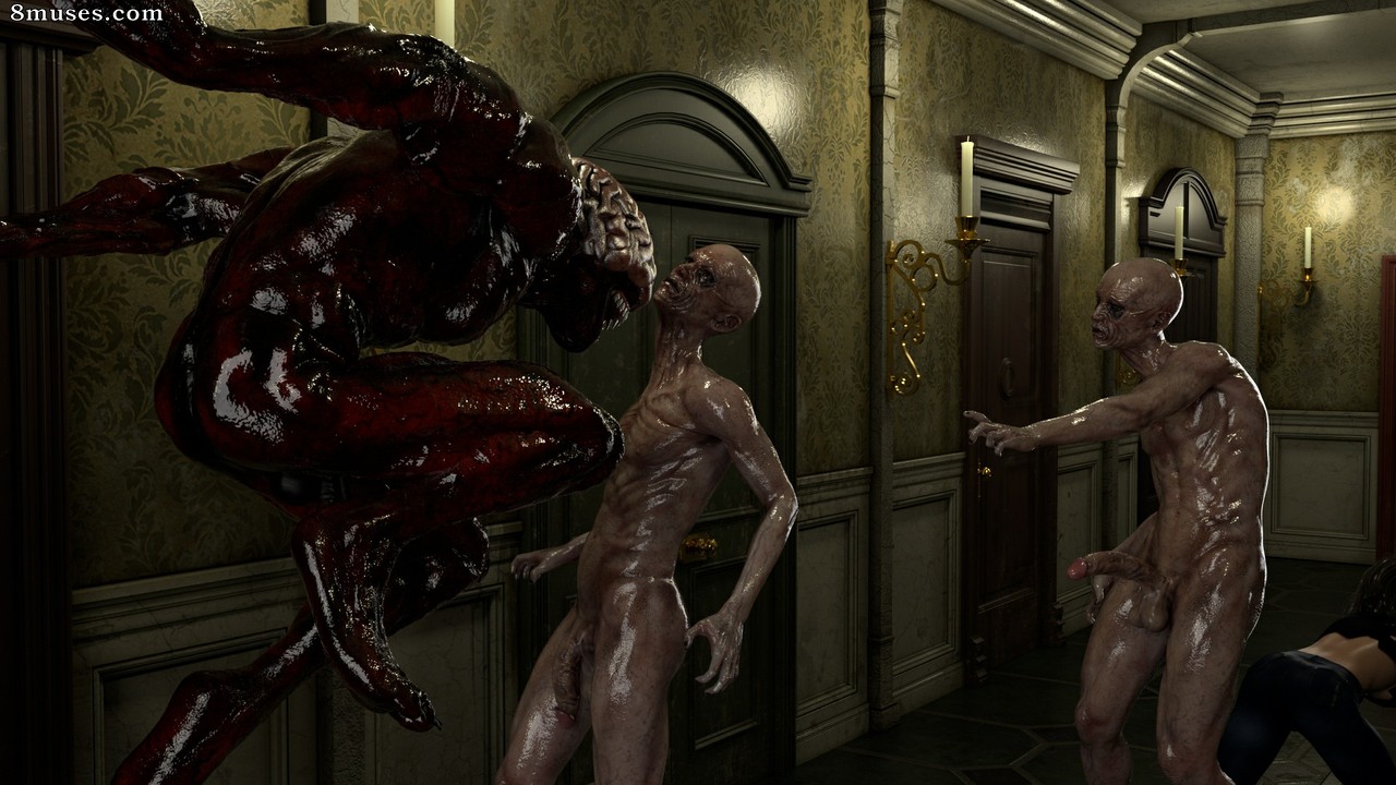 3DZen - Residential Evil XXX - Part 1 - Page 37