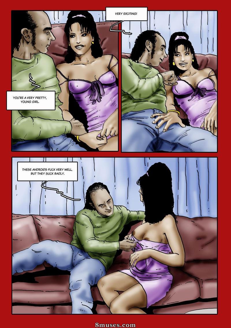 AllPornComics.com Comics - Androide sexual - Página 9