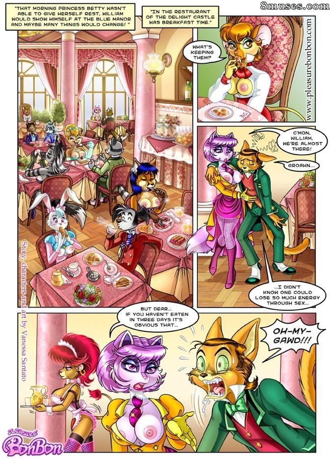 PleasureBonBon Comics - 03 Le nouveau valet sexy - Page 3