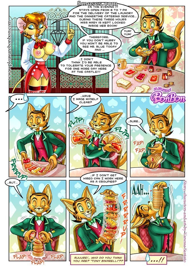 PleasureBonBon Comics - 03 Le nouveau valet sexy - Page 5