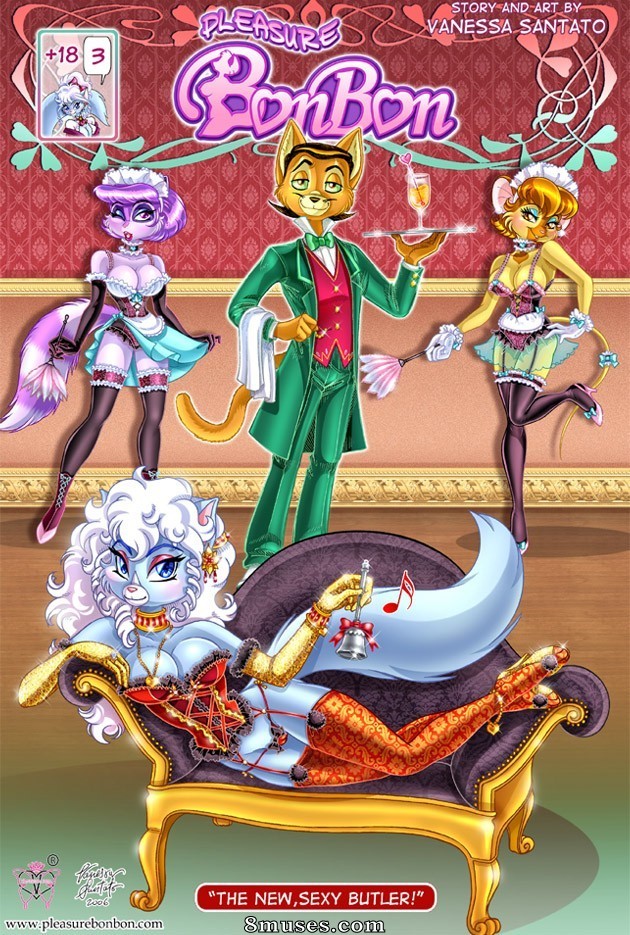 PleasureBonBon Comics - 03 O novo mordomo sexy - Página 1