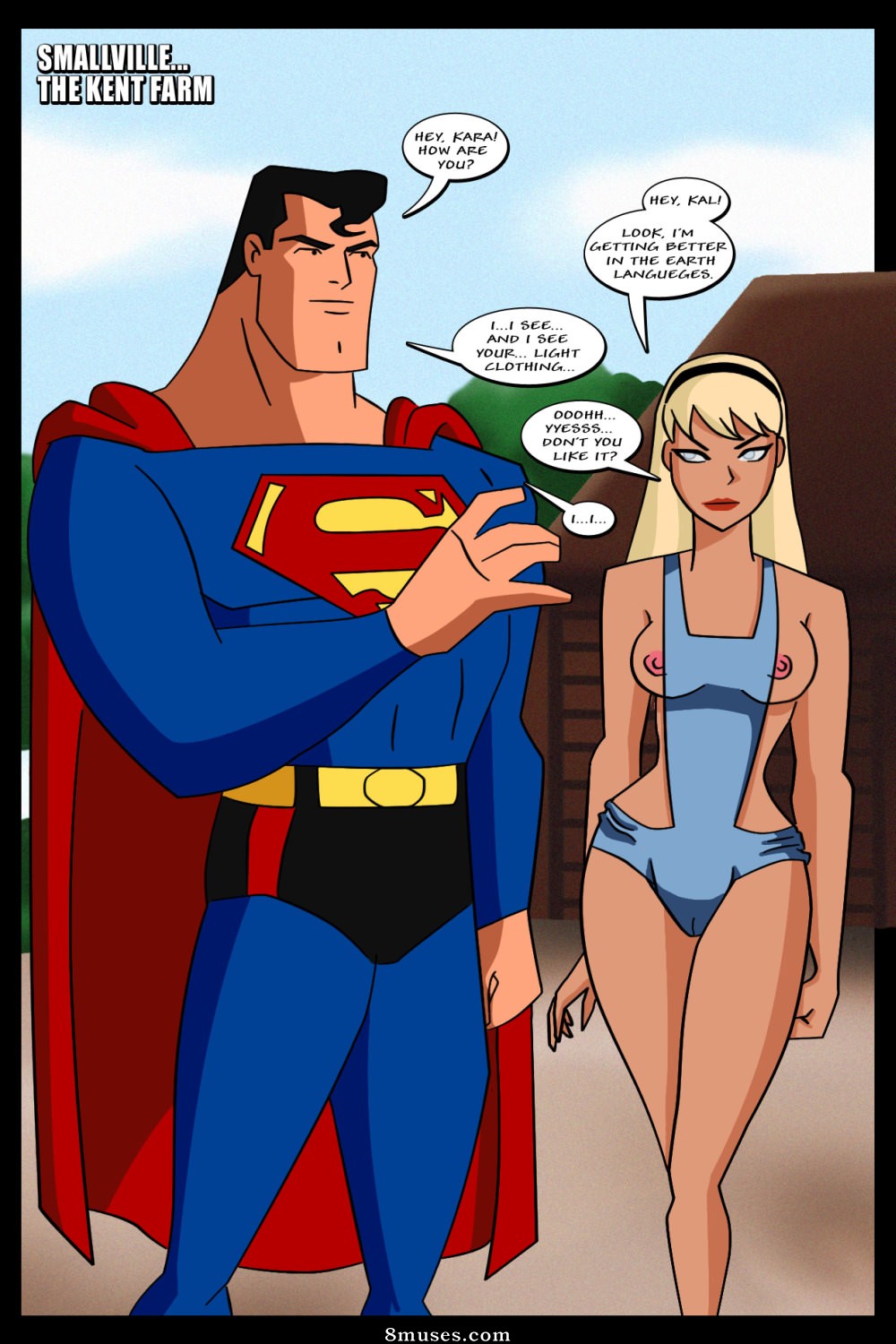 Page 2 | Theme-Collections/DC-Universe/Supergirl-Adventures/Issue-2 |  8muses - Sex Comics