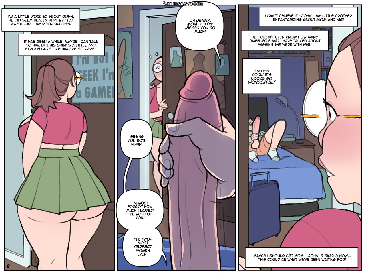 NotEnoughMilk Comics - Só os três de nós - Página 3