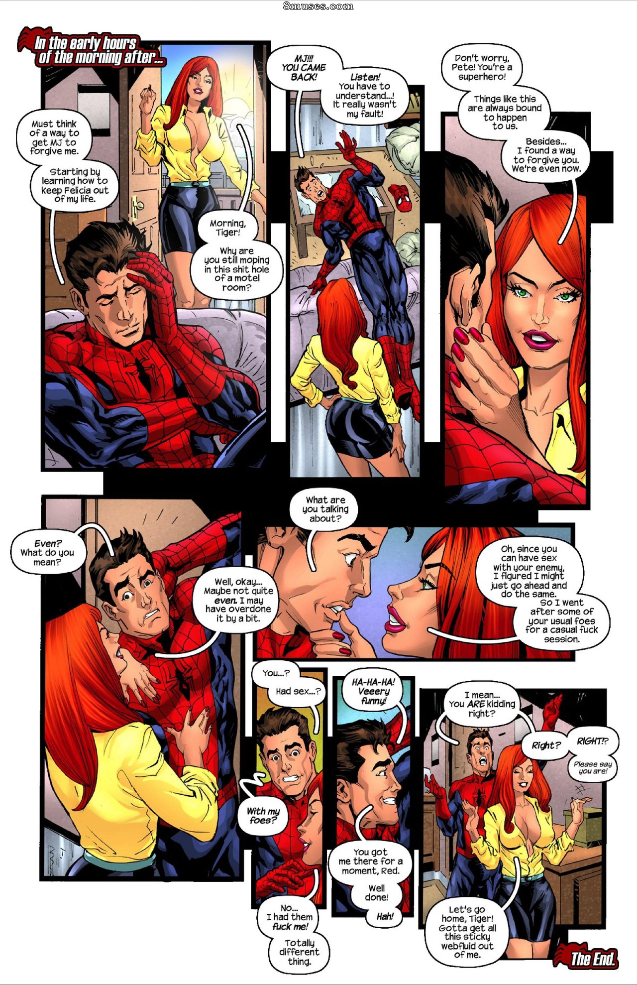 Tracy Scops Comics - Mary Jane Makes A Porno - Page 10