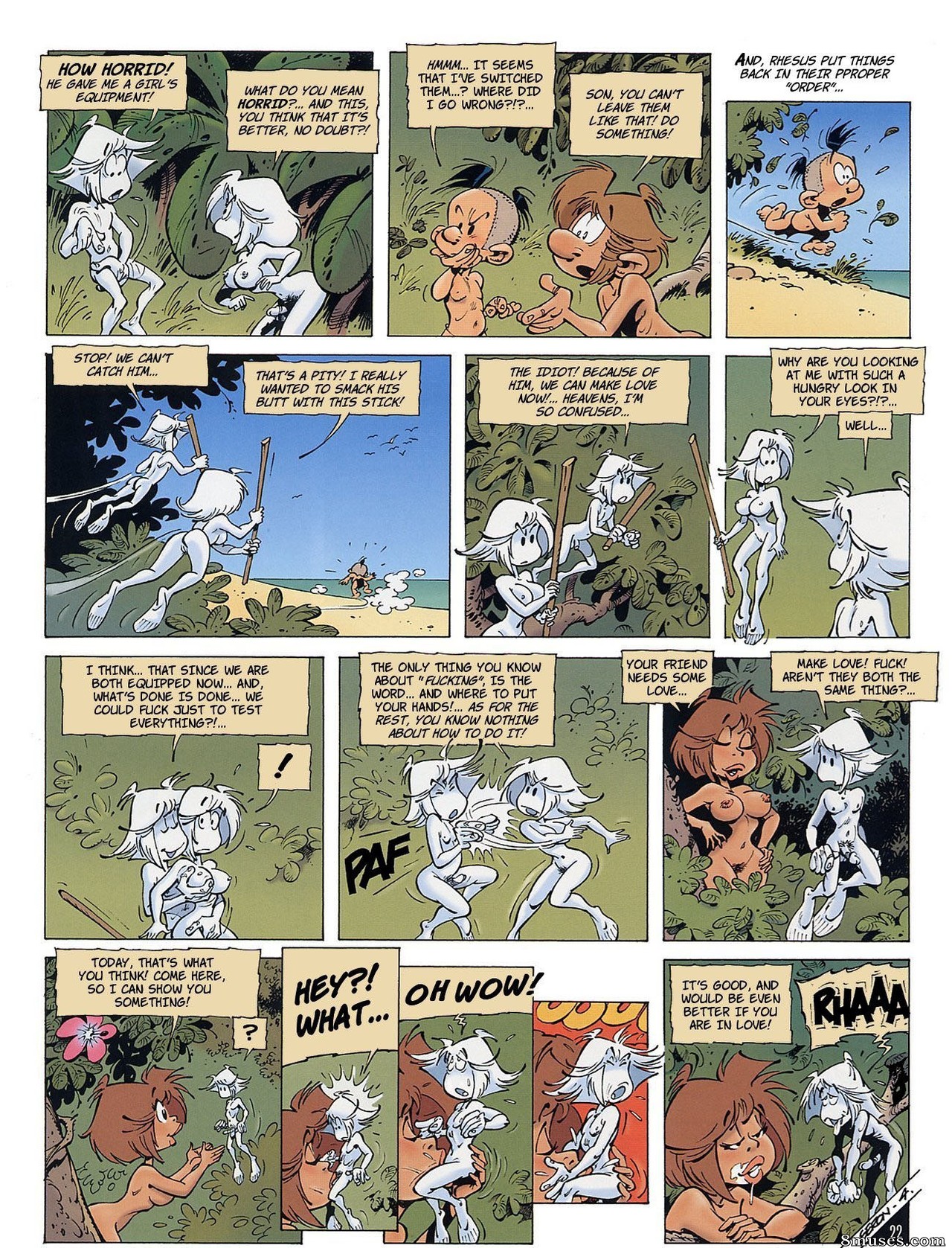 AllPornComics.com Comics - Las chicas miniaturas - Página 25