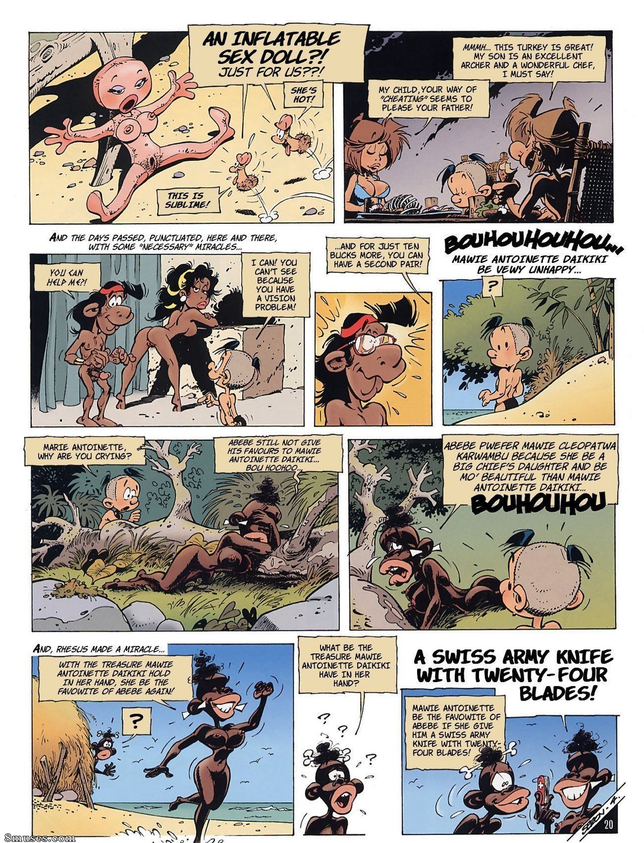 AllPornComics.com Comics - Las chicas miniaturas - Página 23